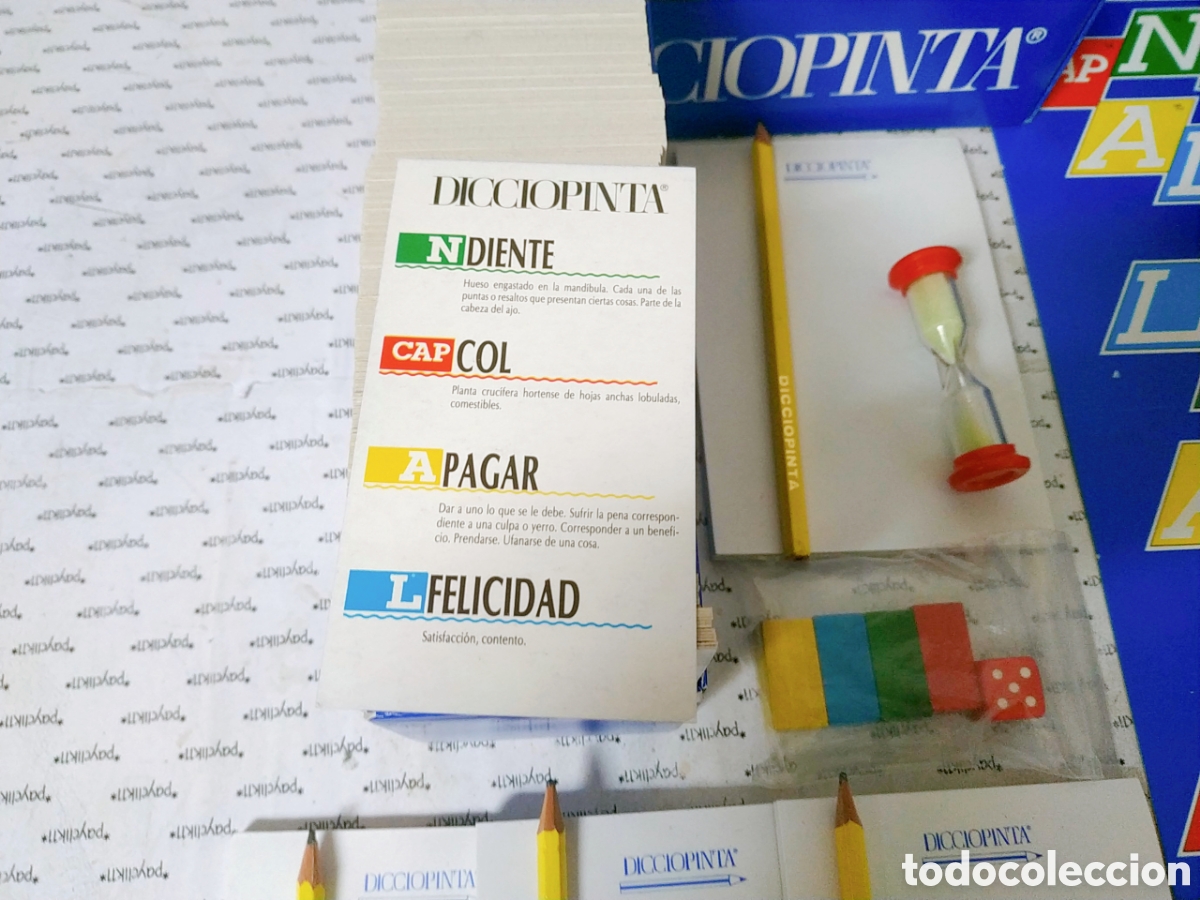 Juegos de mesa: JUEGO DE MESA 100% COMPLETO DICCIOPINTA - Foto 8