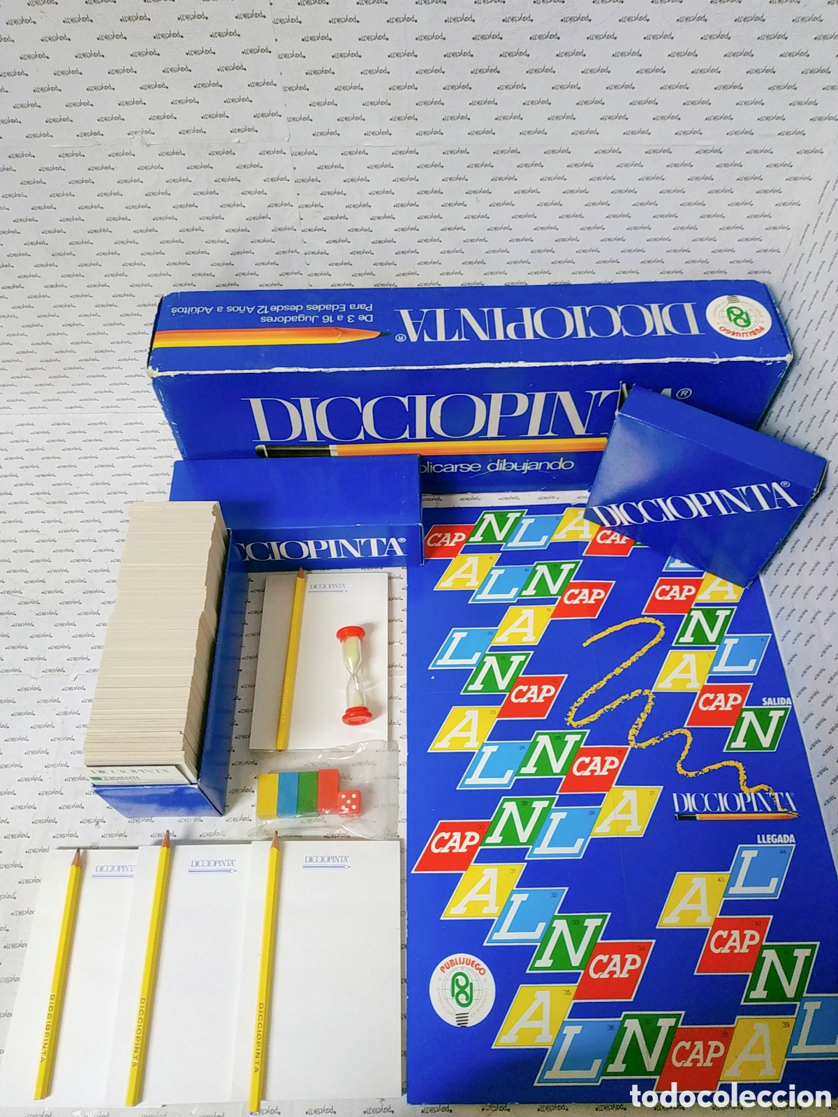 Juegos de mesa: JUEGO DE MESA 100% COMPLETO DICCIOPINTA - Foto 9