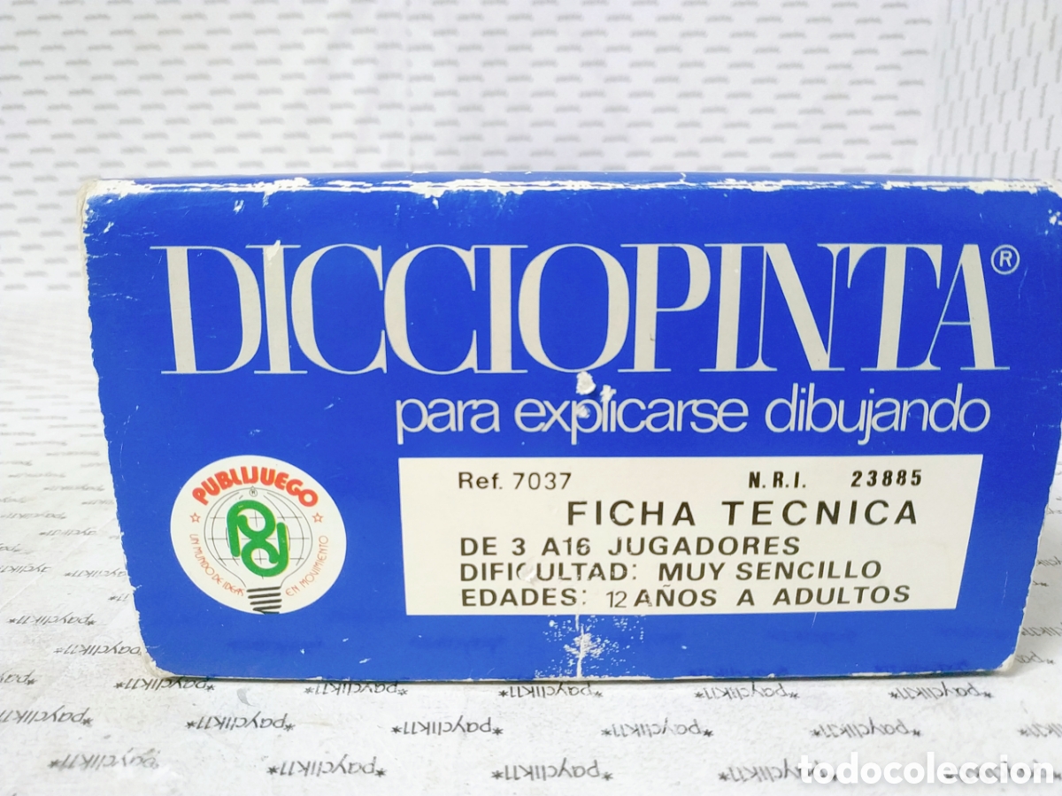Juegos de mesa: JUEGO DE MESA 100% COMPLETO DICCIOPINTA - Foto 16