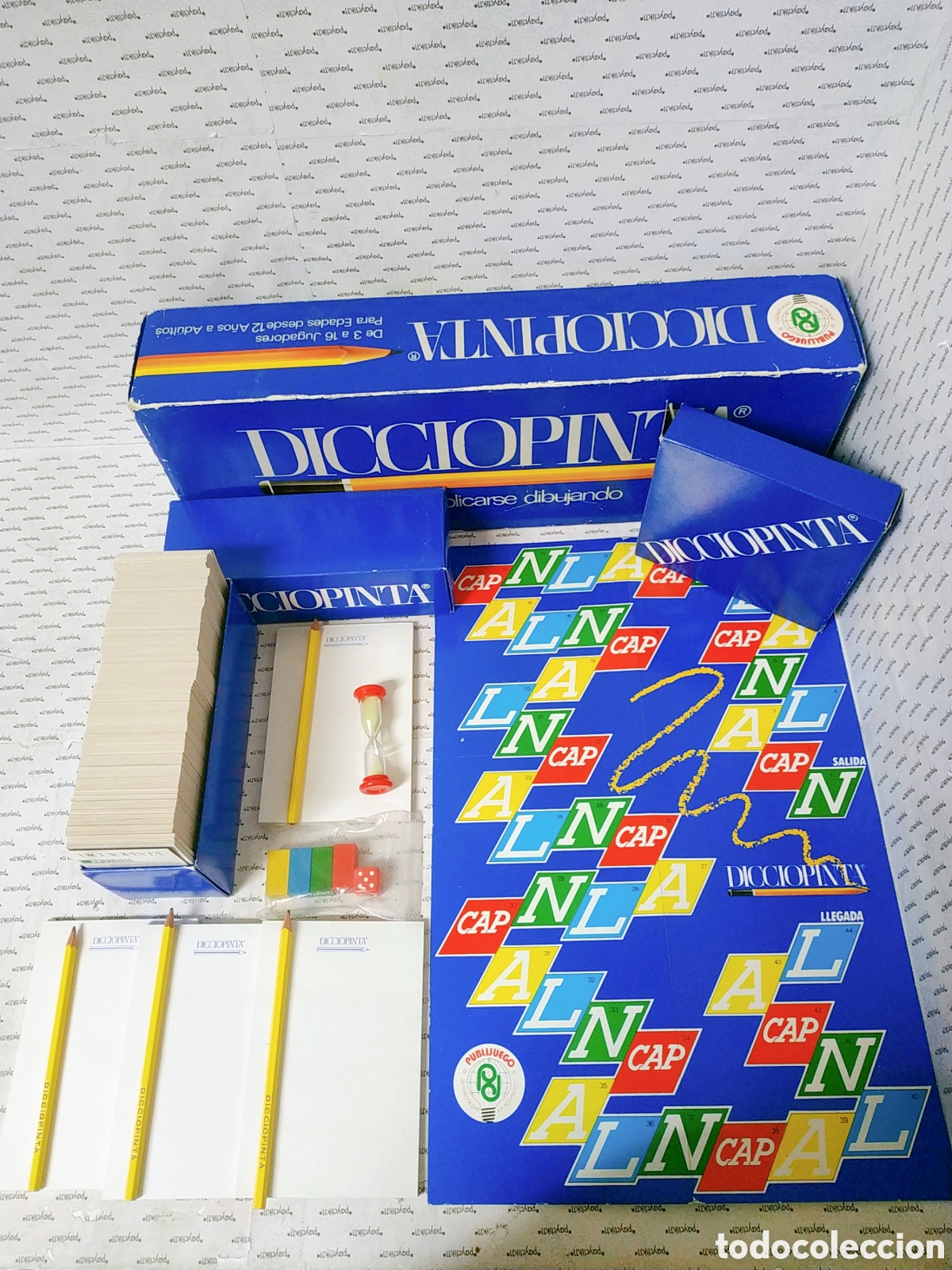 Juegos de mesa: JUEGO DE MESA 100% COMPLETO DICCIOPINTA - Foto 22