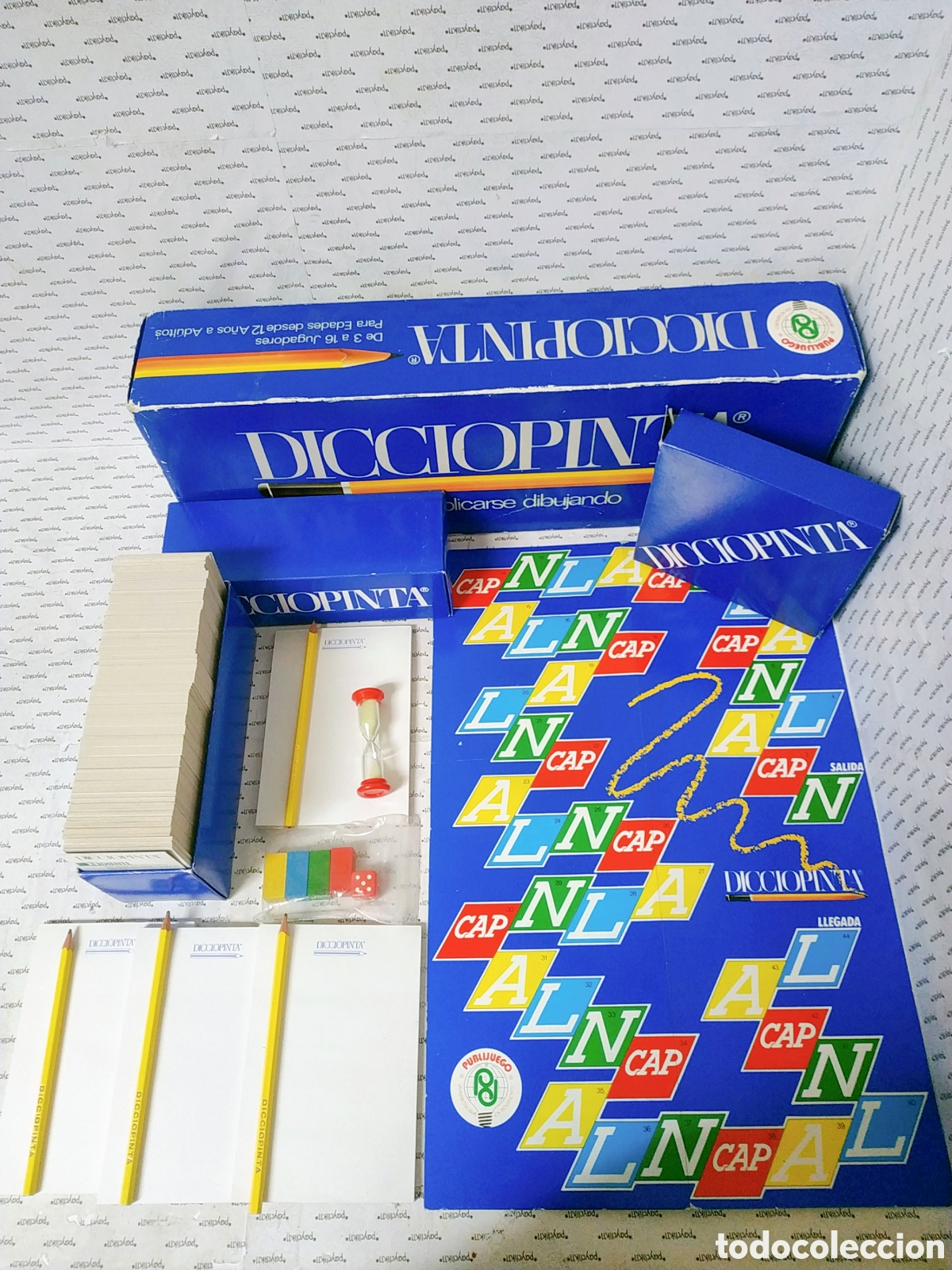 Juegos de mesa: JUEGO DE MESA 100% COMPLETO DICCIOPINTA - Foto 1