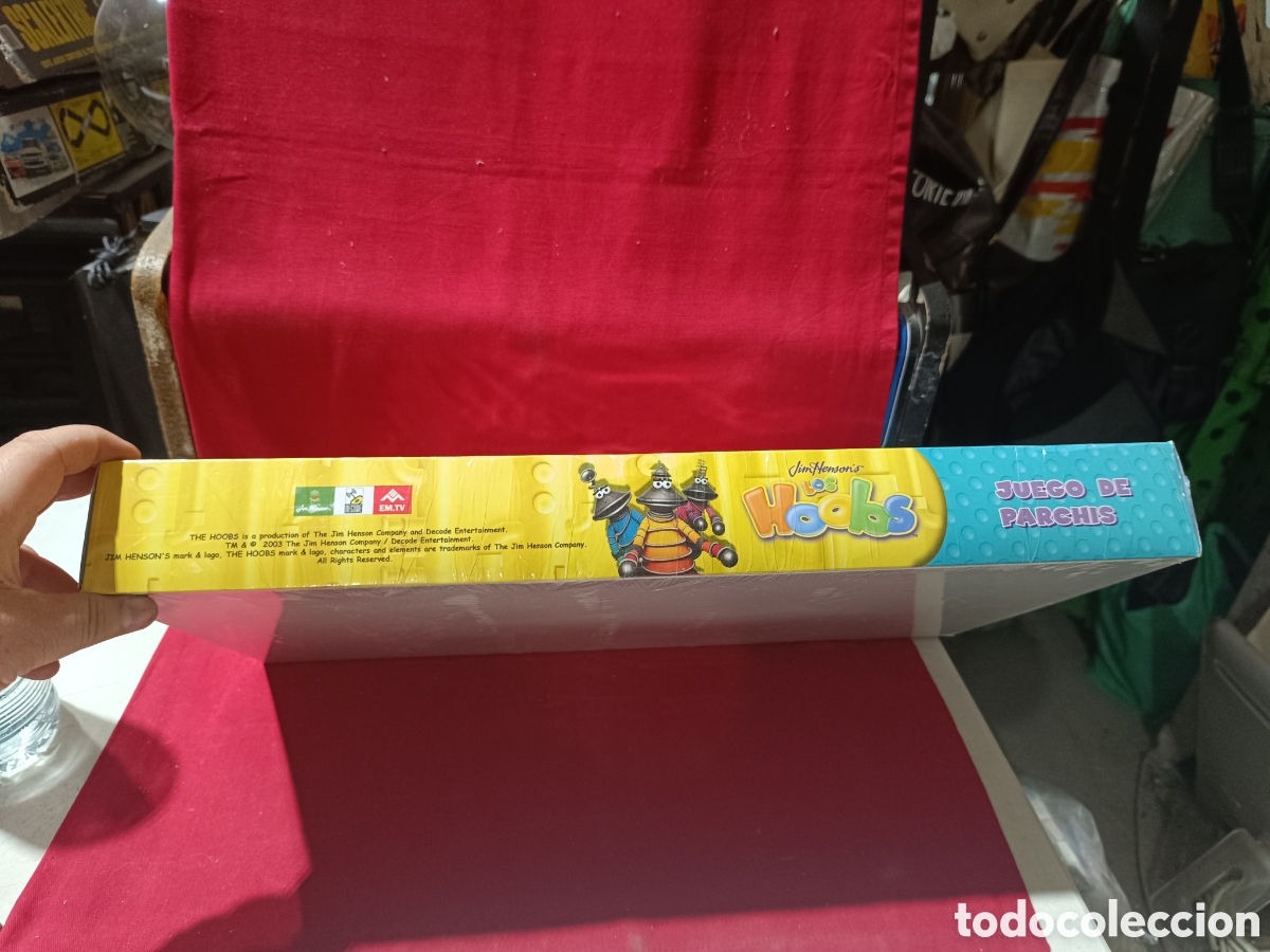Juegos de mesa: Juego de parch&iacute;s Los Hoobs de Jim Hemsons nuevo - Foto 2