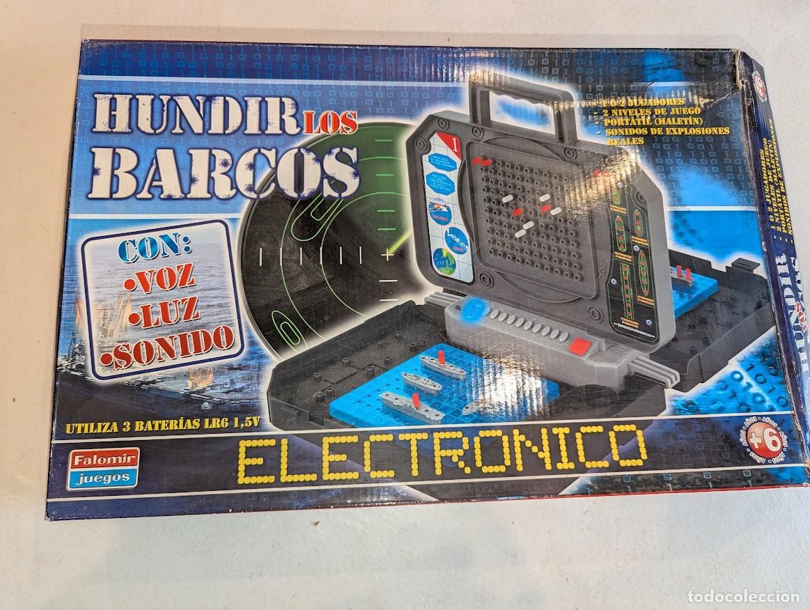 Juegos de mesa: HUNDIR LOS BARCOS ELECTRONICO - FALOMIR - Foto 1
