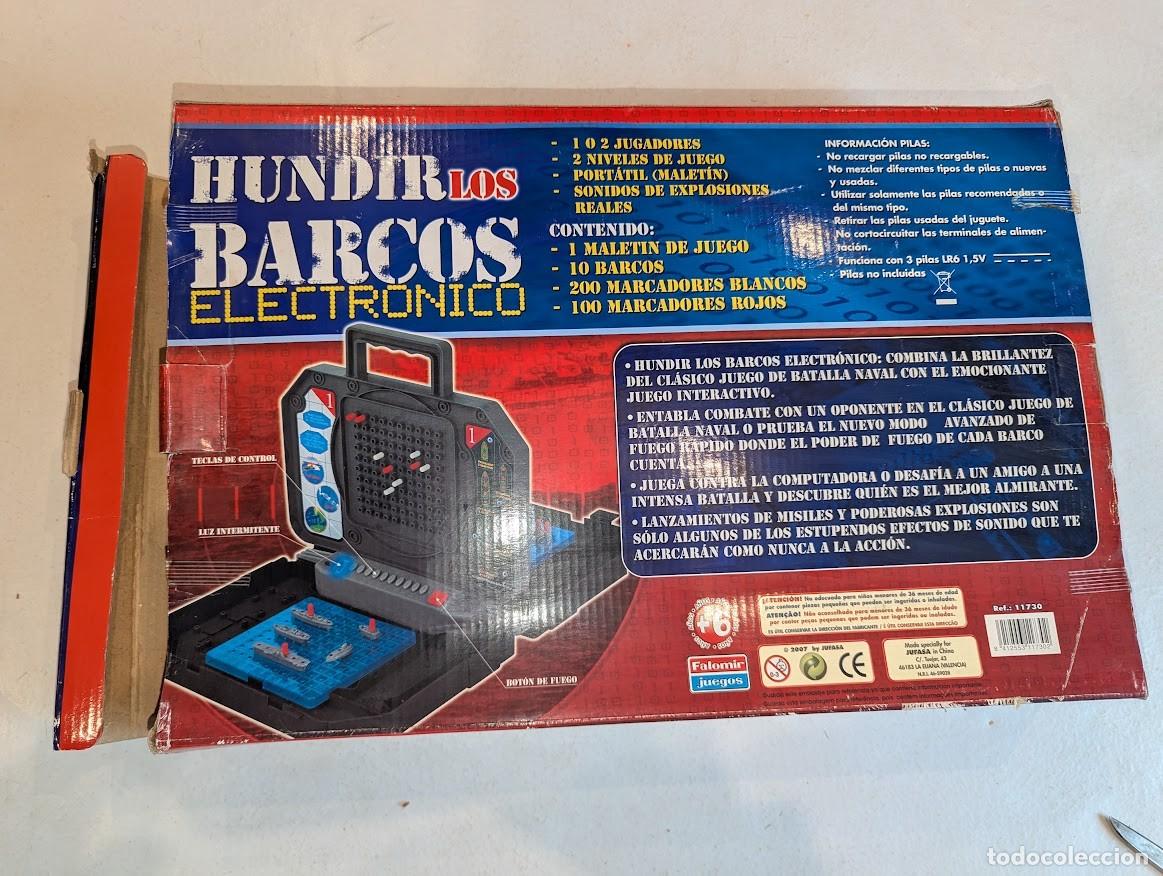 Juegos de mesa: HUNDIR LOS BARCOS ELECTRONICO - FALOMIR - Foto 2