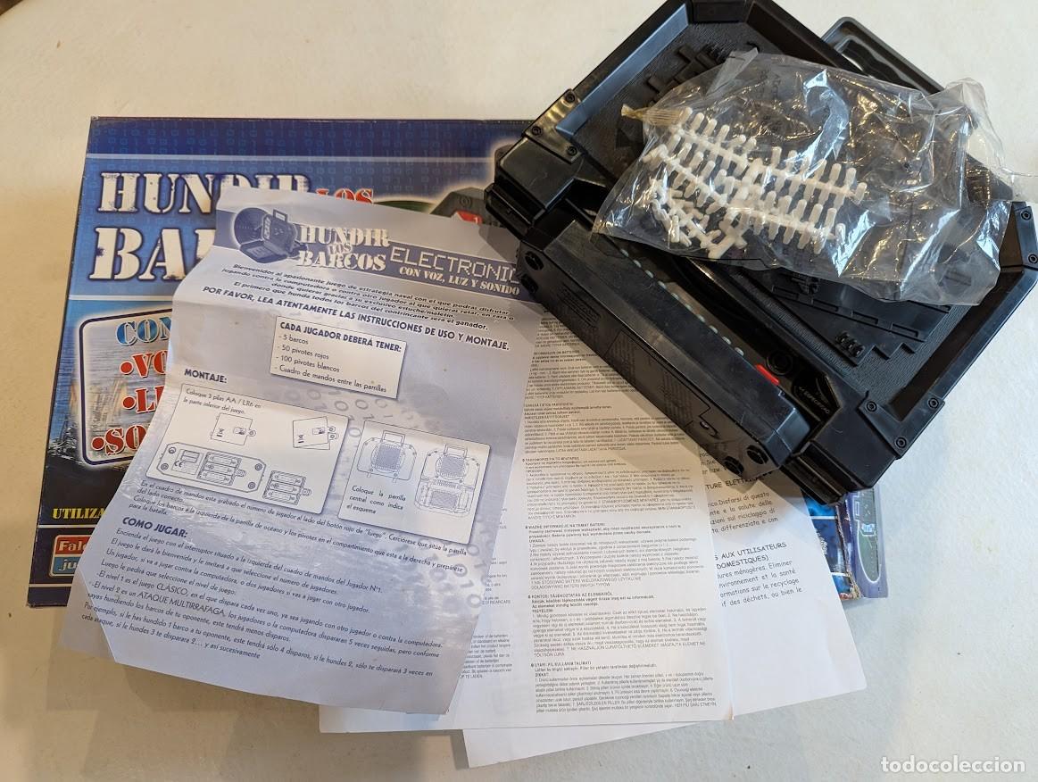 Juegos de mesa: HUNDIR LOS BARCOS ELECTRONICO - FALOMIR - Foto 3