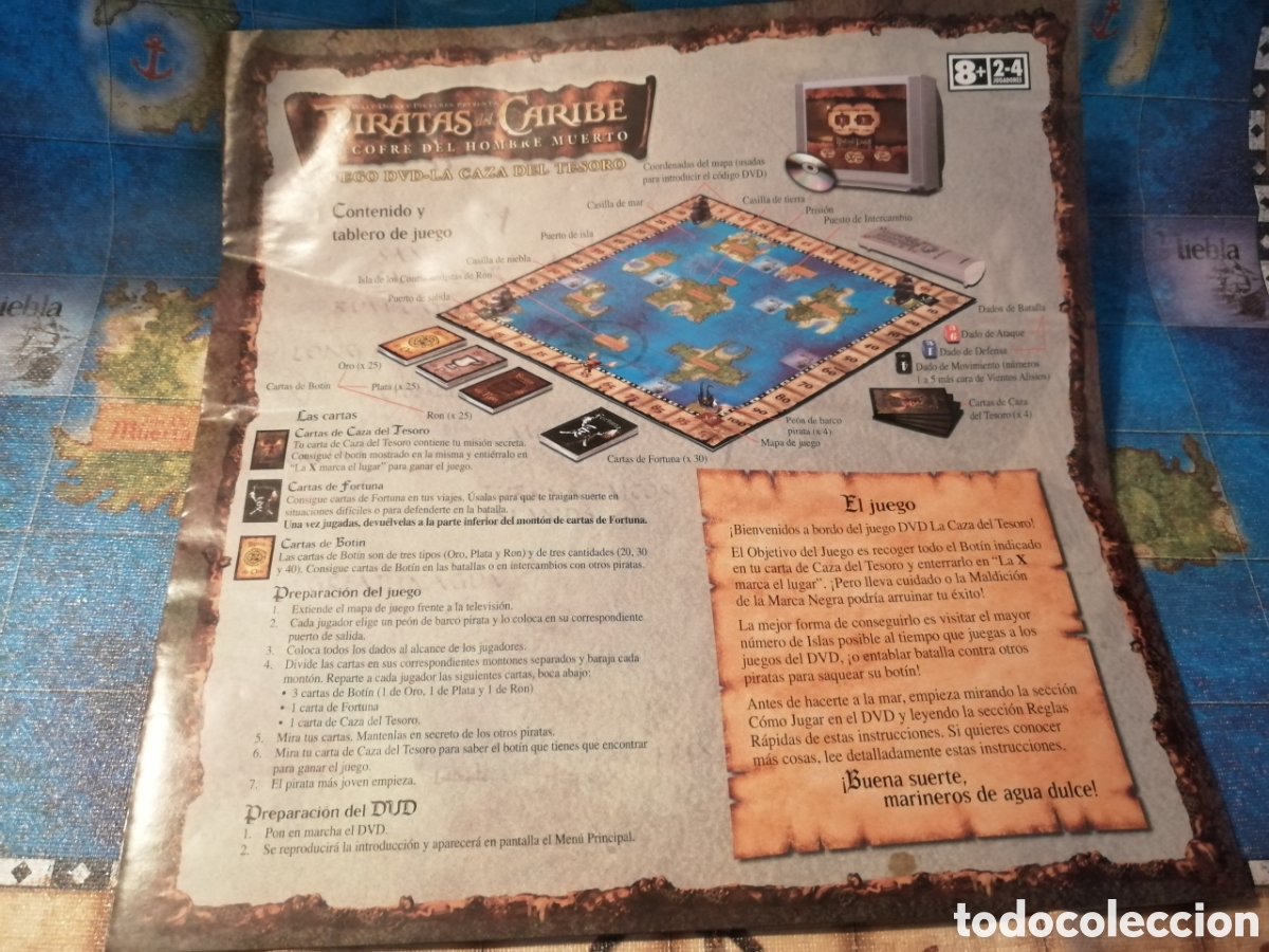 Juegos de mesa: Piratas del Caribe juego de mesa - Foto 7