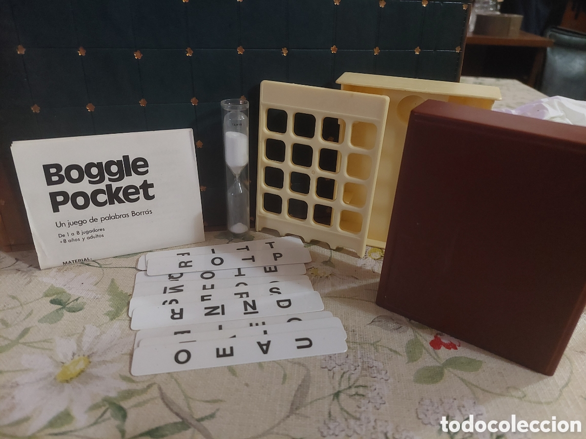 Juegos de mesa: Juego Boggle Pocket juego de palabras Borr&aacute;s - Foto 1