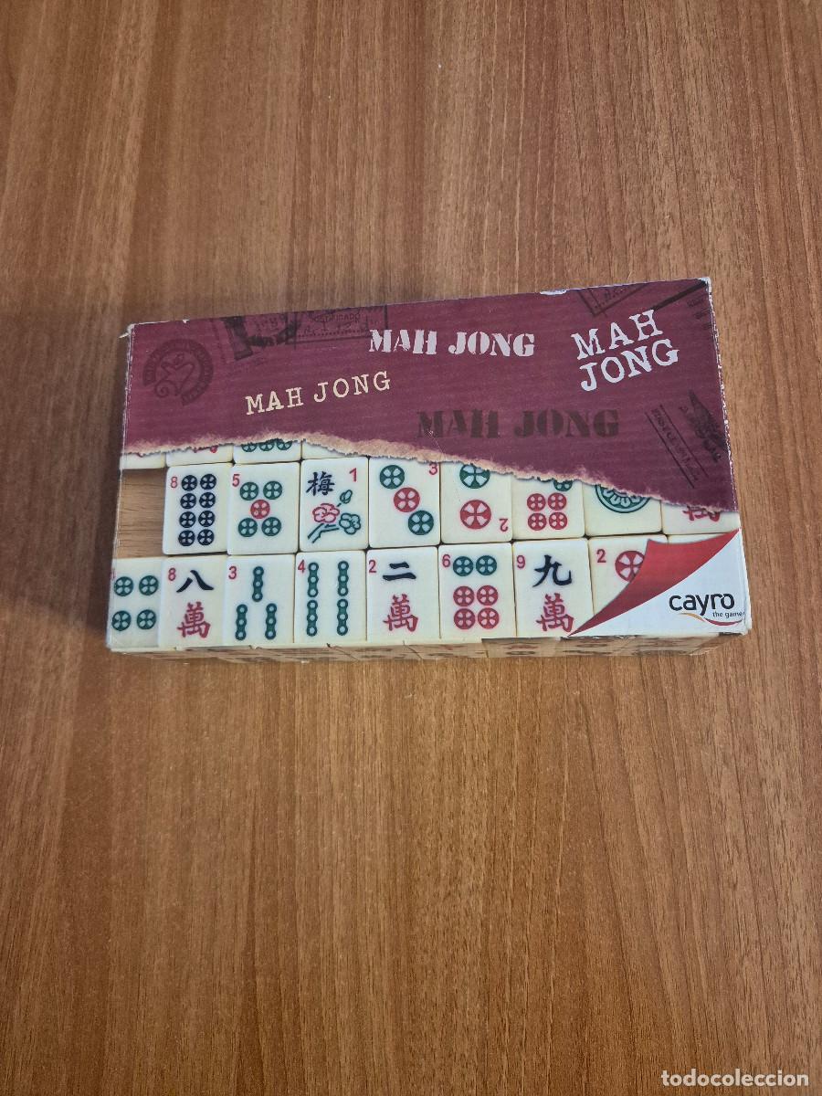 Juegos de mesa: JUEGO DE MESA MAH JONG CAJA DE MADERA. - Foto 1