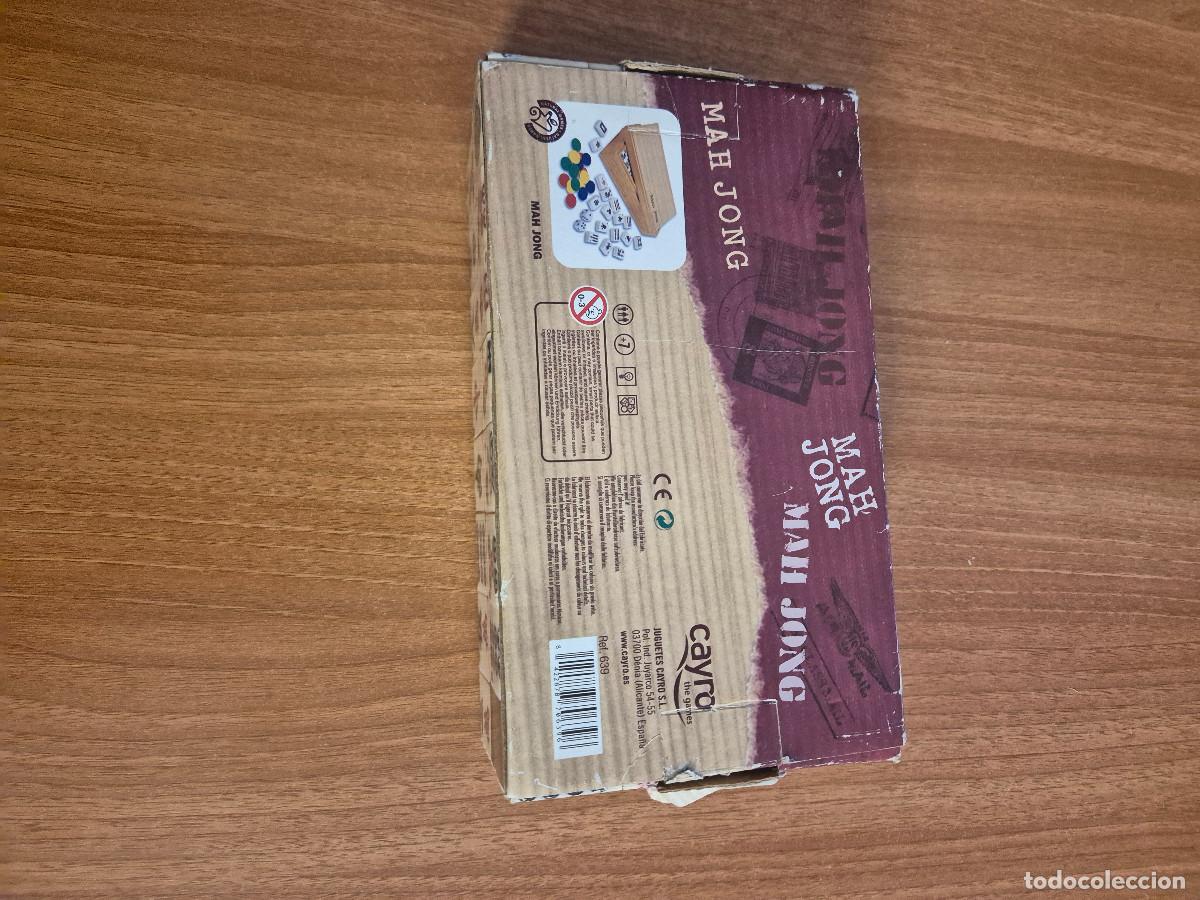 Juegos de mesa: JUEGO DE MESA MAH JONG CAJA DE MADERA. - Foto 3