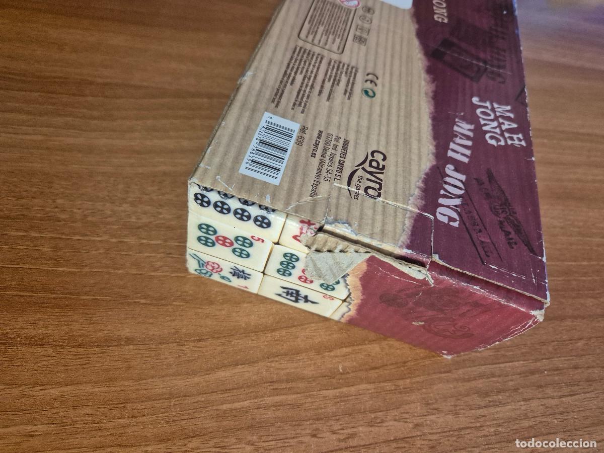 Juegos de mesa: JUEGO DE MESA MAH JONG CAJA DE MADERA. - Foto 4