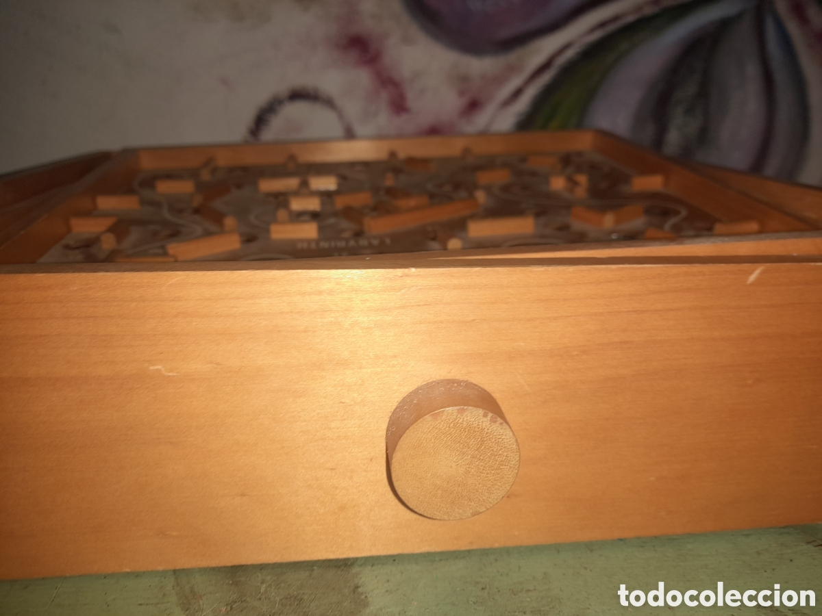 Juegos de mesa: Laberinto de madera caleidoscopio medidas 38 x 32 cm - Foto 4