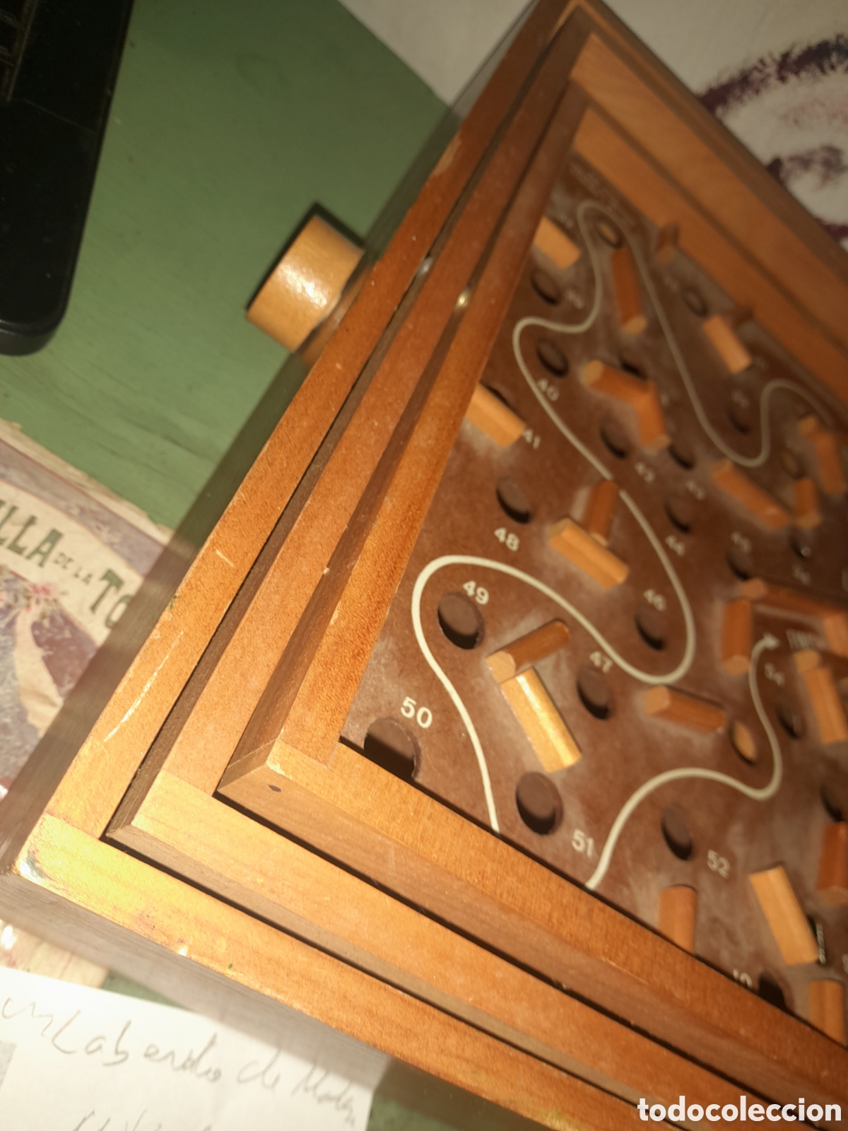 Juegos de mesa: Laberinto de madera caleidoscopio medidas 38 x 32 cm - Foto 8