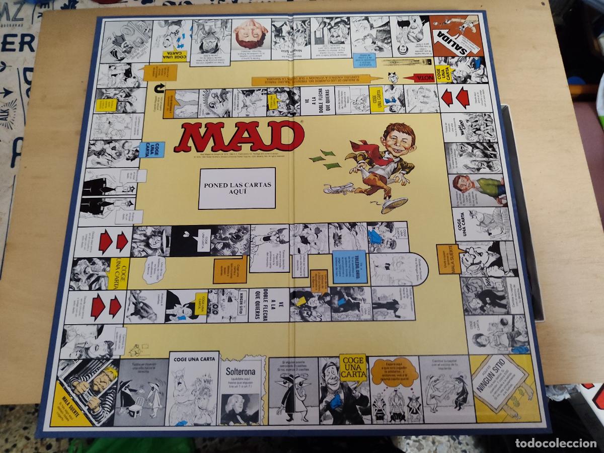 Juegos de mesa: JUEGO MAD - BORR&Aacute;S 1982 - Foto 3