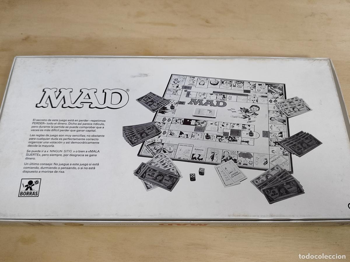 Juegos de mesa: JUEGO MAD - BORR&Aacute;S 1982 - Foto 5