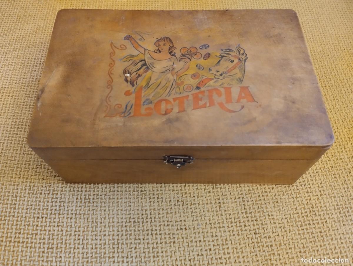 Juegos de mesa: Caja Loter&iacute;a antigua - Foto 2
