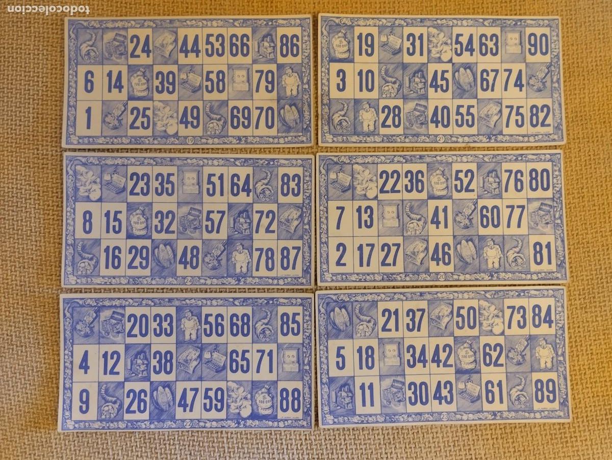 Juegos de mesa: Caja Loter&iacute;a antigua - Foto 4