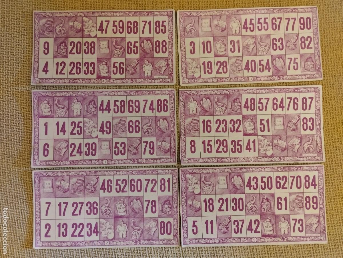 Juegos de mesa: Caja Loter&iacute;a antigua - Foto 5