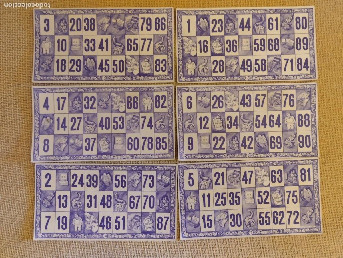 Juegos de mesa: Caja Loter&iacute;a antigua - Foto 7