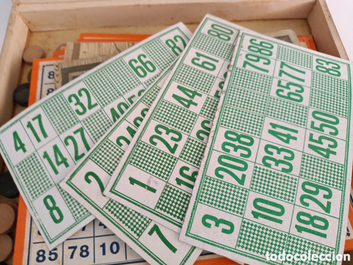 Juegos de mesa: Antiguo juego del Lotto - Foto 6
