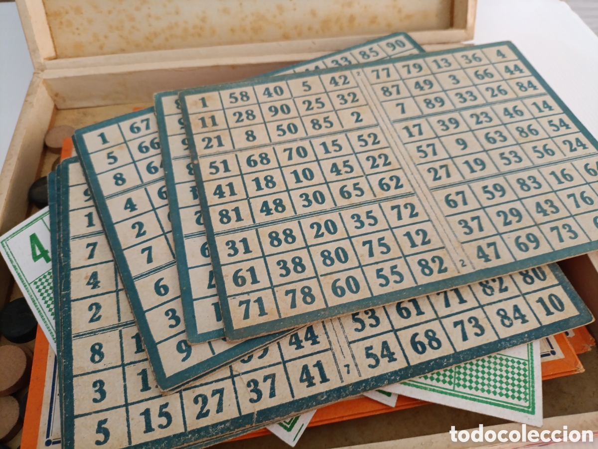 Juegos de mesa: Antiguo juego del Lotto - Foto 7