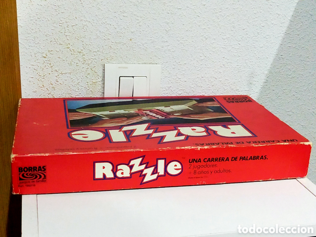 Juegos de mesa: Razzle de Borr&aacute;s, juego de mesa vintage - Foto 3