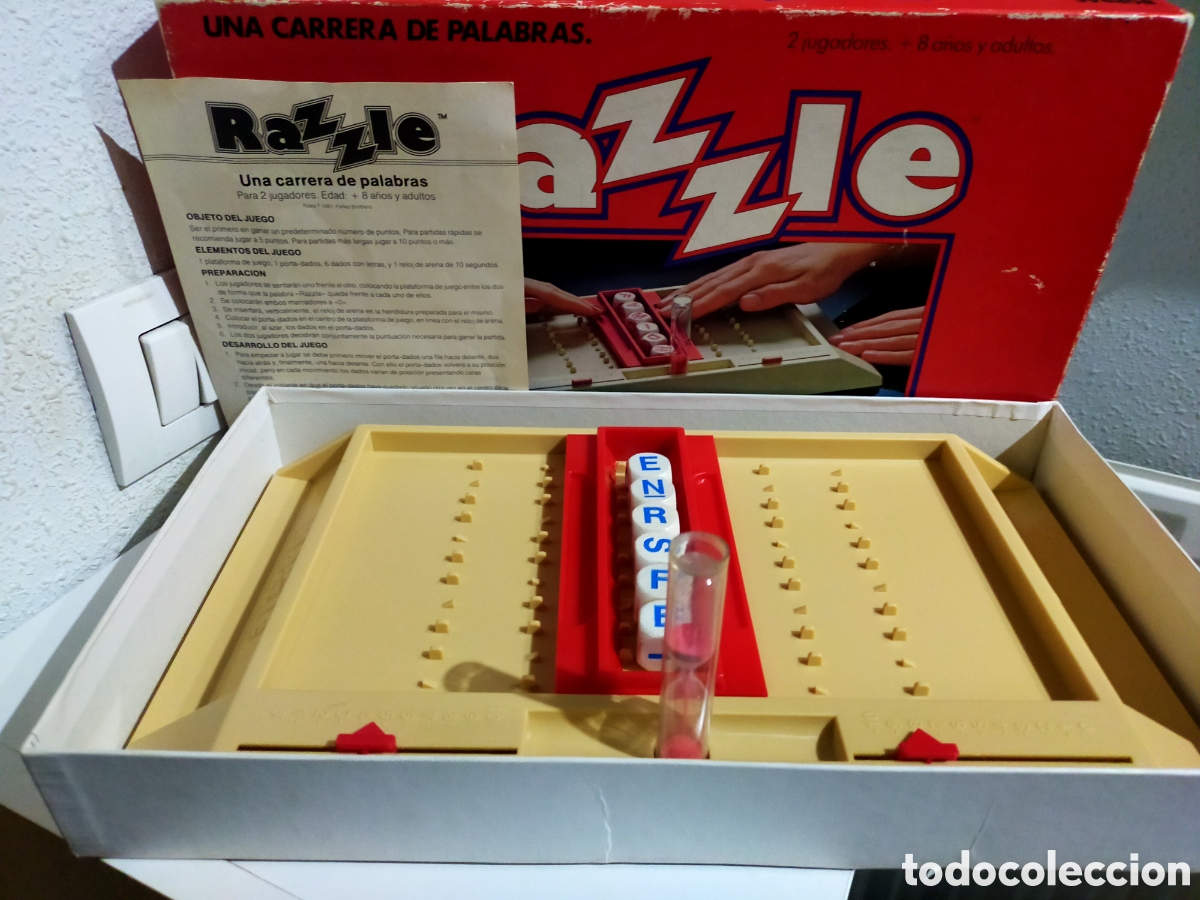 Juegos de mesa: Razzle de Borr&aacute;s, juego de mesa vintage - Foto 5