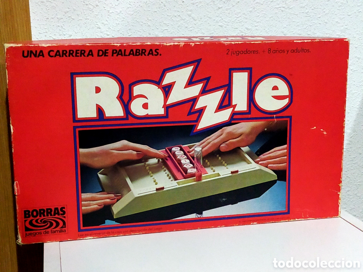 Juegos de mesa: Razzle de Borr&aacute;s, juego de mesa vintage - Foto 1