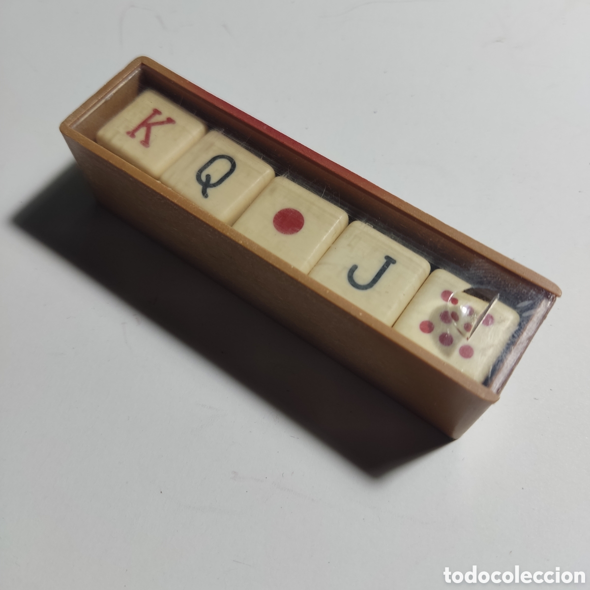 Juegos de mesa: JUEGO DE DADOS ANTIGUO EN CAJA - Foto 3
