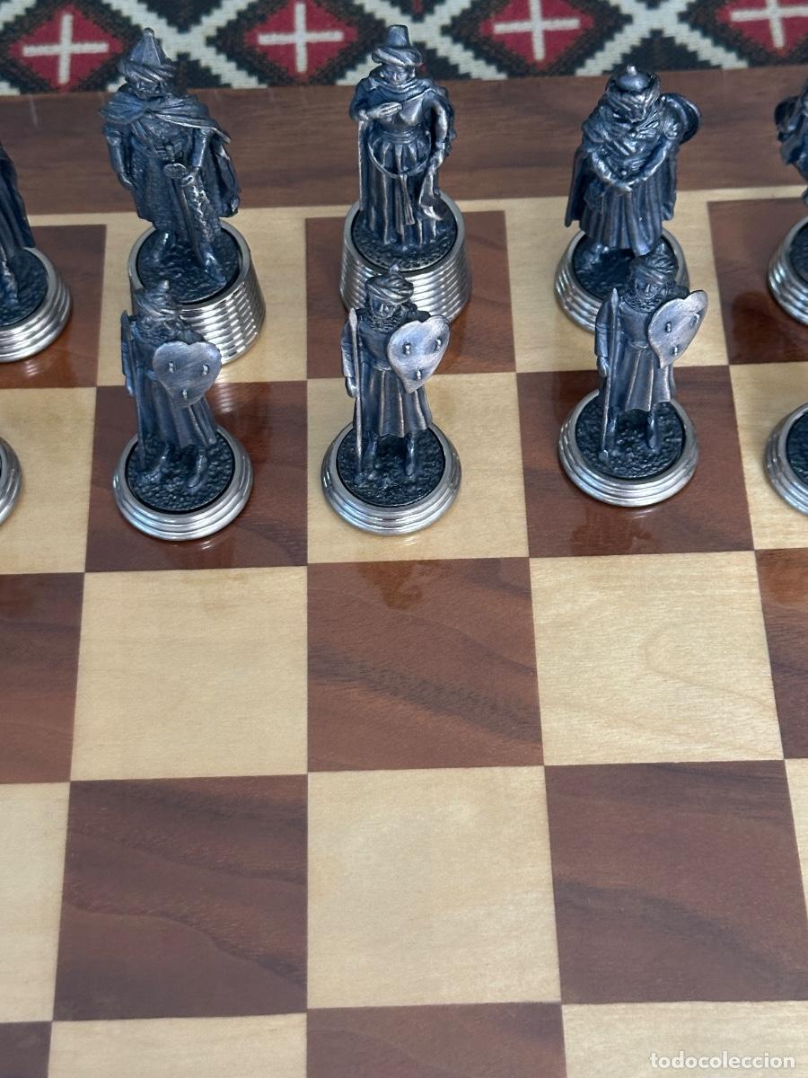 Juegos de mesa: Juego de Ajedrez - Tablero y piezas. - Foto 5
