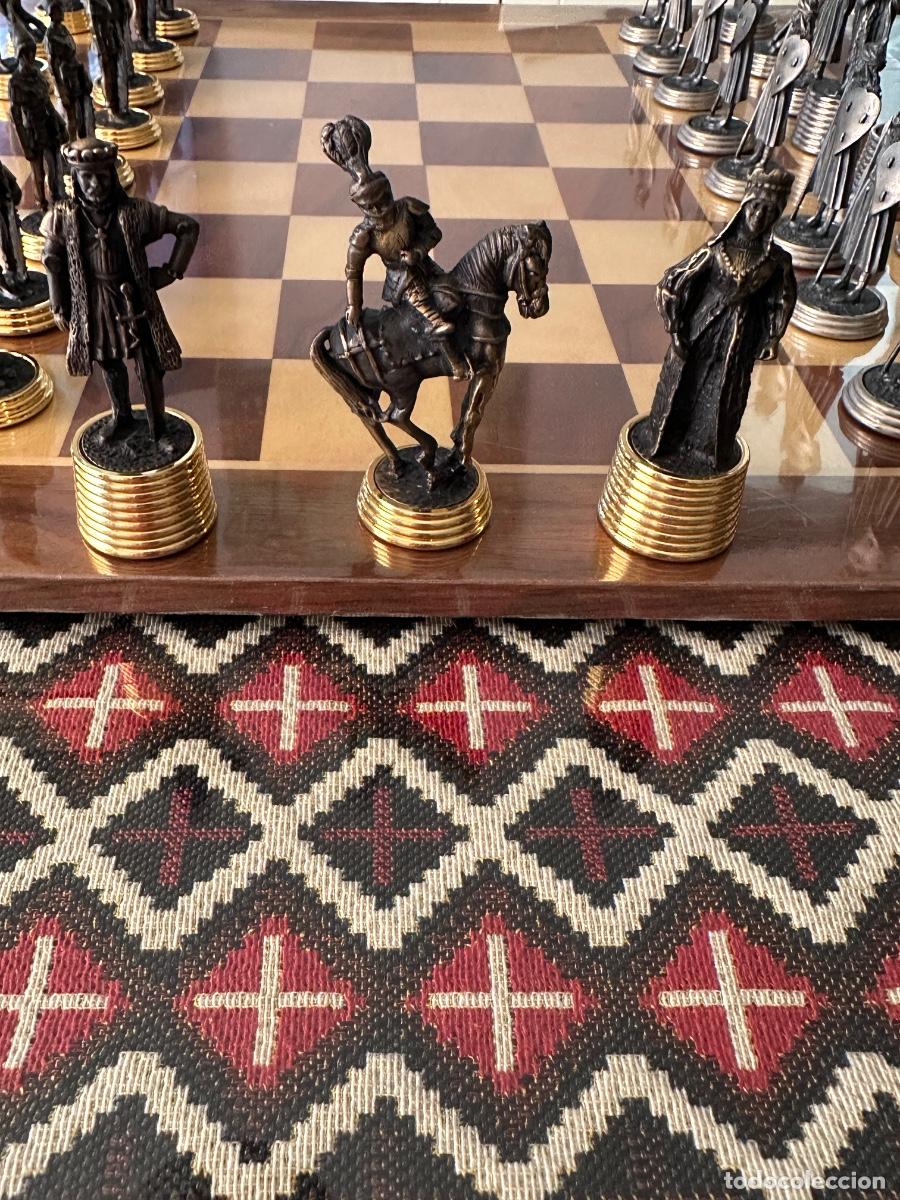 Juegos de mesa: Juego de Ajedrez - Tablero y piezas. - Foto 6
