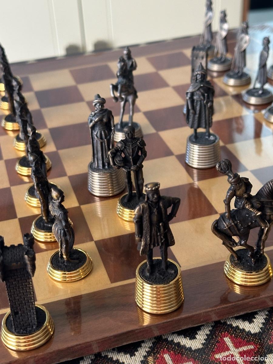 Juegos de mesa: Juego de Ajedrez - Tablero y piezas. - Foto 8