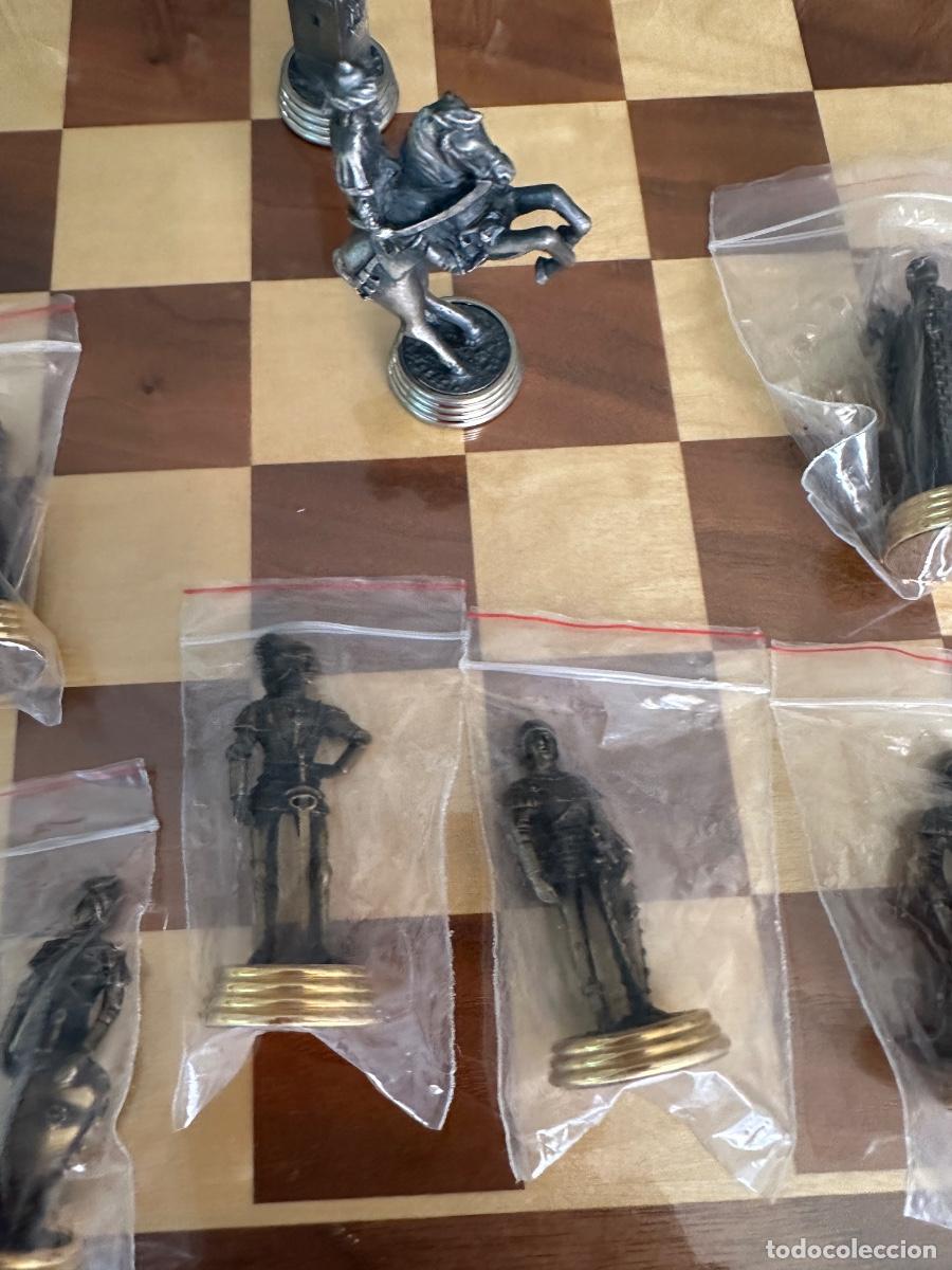 Juegos de mesa: Juego de Ajedrez - Tablero y piezas. - Foto 10