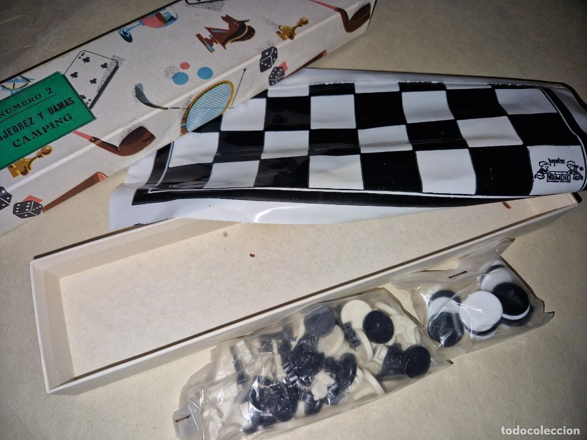Juegos de mesa: JUEGO AJEDREZ Y DAMAS DE VERMIHE - Foto 1