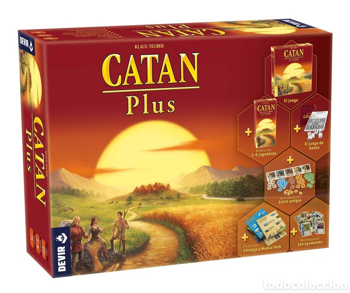 Juegos de mesa: Catan Plus 2019 a estrenar - Foto 1