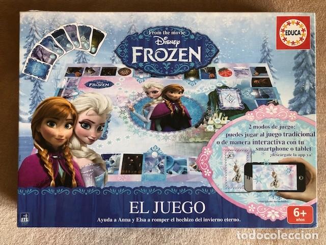 Juegos de mesa: Juego de mesa Frozen Educa interactivo con tablero +6 - Foto 1