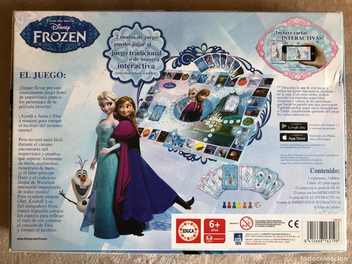 Juegos de mesa: Juego de mesa Frozen Educa interactivo con tablero +6 - Foto 10