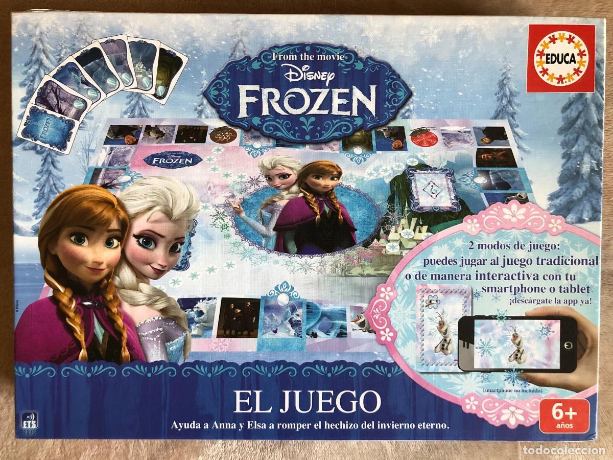 Juegos de mesa: Juego de mesa Frozen Educa interactivo con tablero +6 - Foto 14