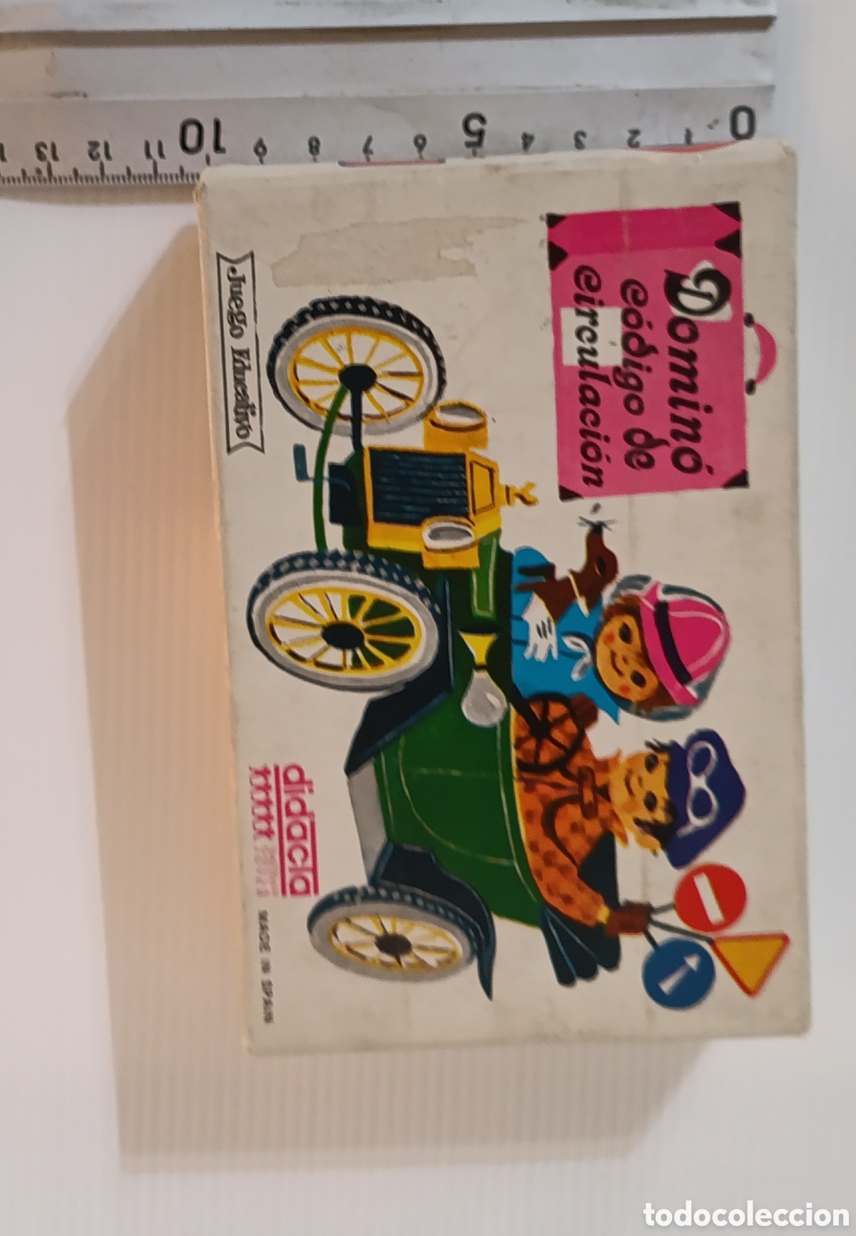 Juegos de mesa: Domino C&oacute;digo de Circulaci&oacute;n (1975) - Foto 2