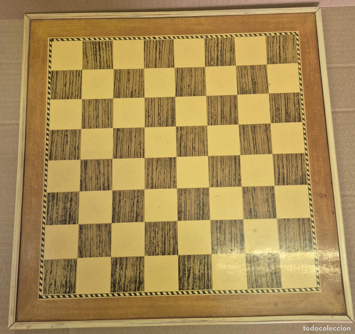 Juegos de mesa: TABLERO DE JUEGO DE AJEDREZ. - Foto 1