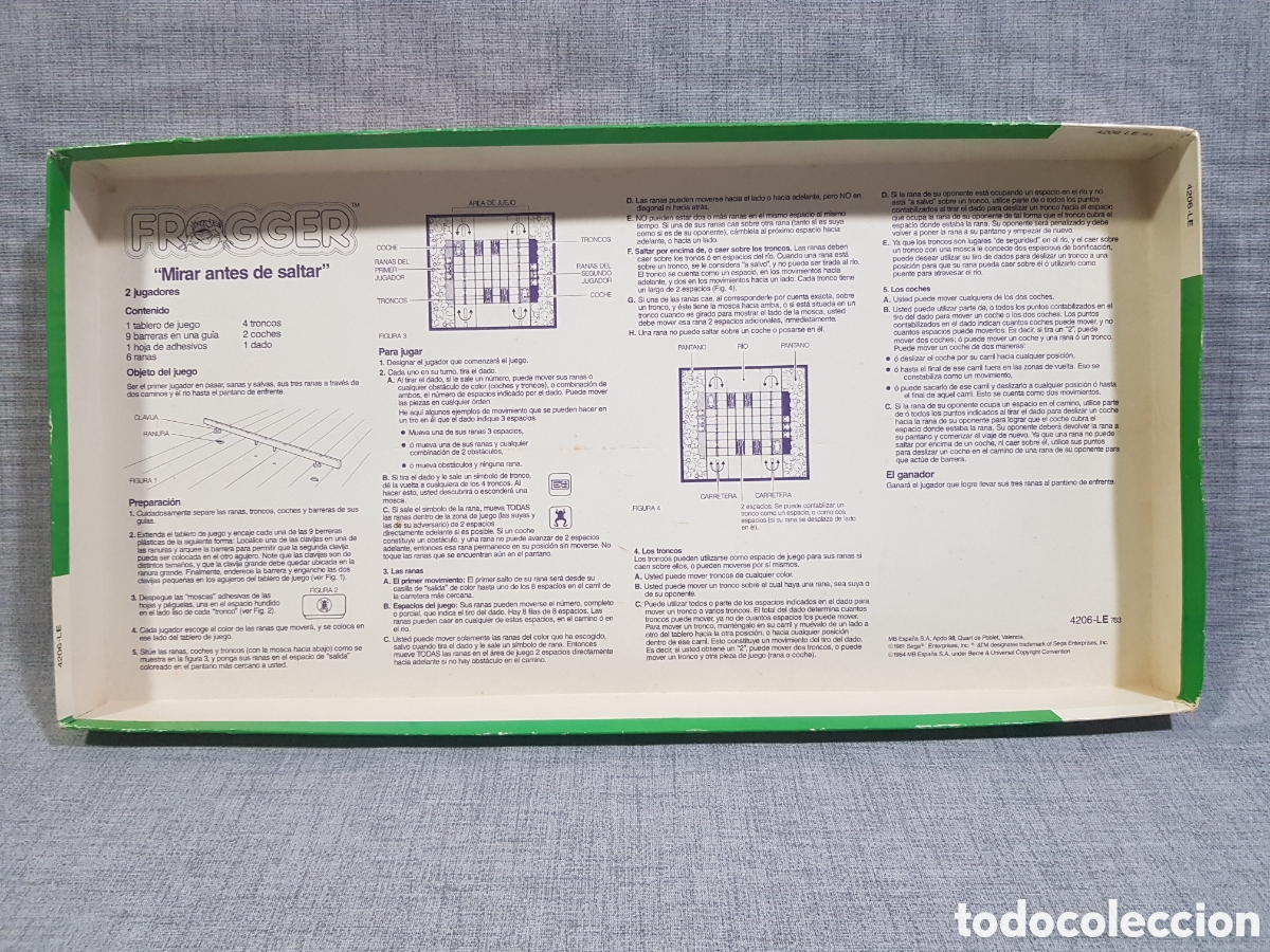 Juegos de mesa: FROGGER, MIRAR ANTES DE SALTAR. MB JUEGOS. - Foto 3
