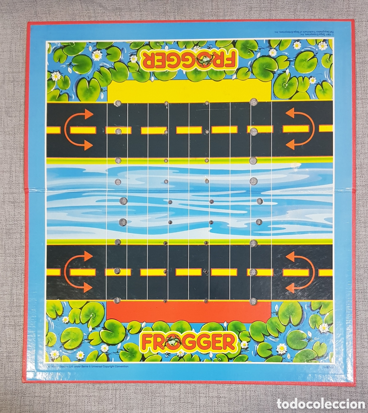 Juegos de mesa: FROGGER, MIRAR ANTES DE SALTAR. MB JUEGOS. - Foto 5