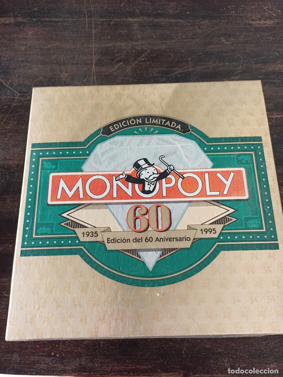 Juegos de mesa: Monopoly. Edici&oacute;n limitada 60 Aniversario. 1995 - Foto 1