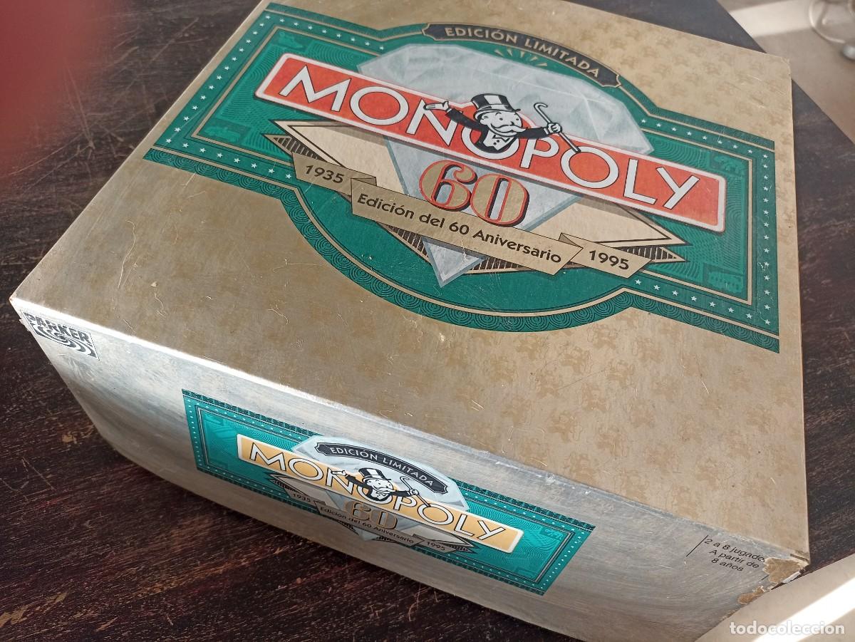 Juegos de mesa: Monopoly. Edici&oacute;n limitada 60 Aniversario. 1995 - Foto 3