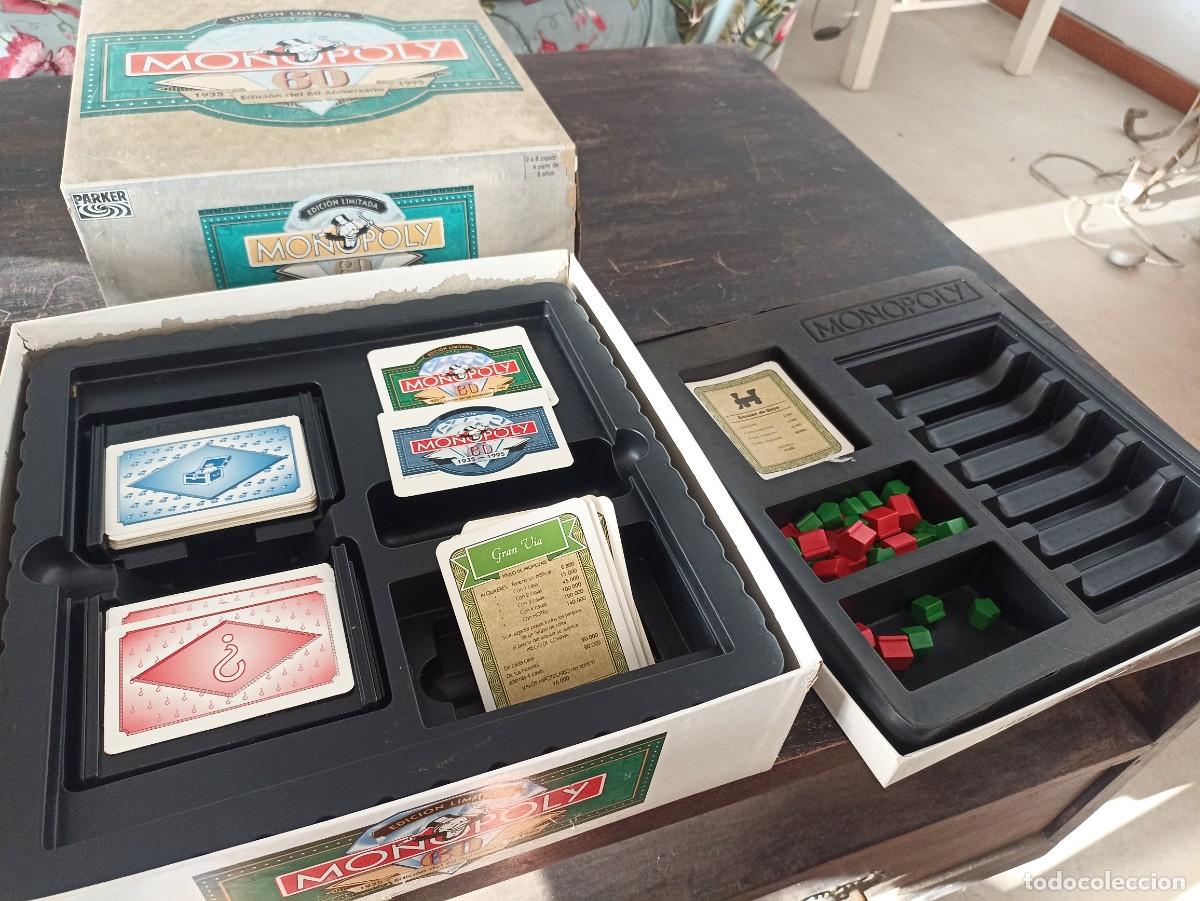 Juegos de mesa: Monopoly. Edici&oacute;n limitada 60 Aniversario. 1995 - Foto 4