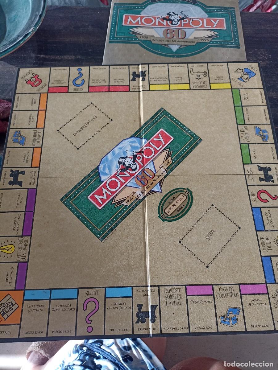 Juegos de mesa: Monopoly. Edici&oacute;n limitada 60 Aniversario. 1995 - Foto 5