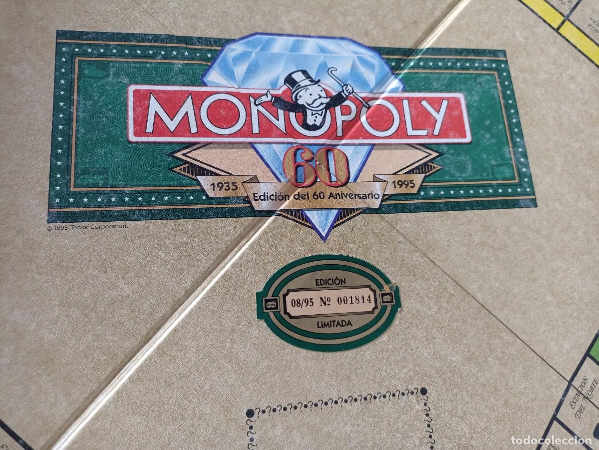 Juegos de mesa: Monopoly. Edici&oacute;n limitada 60 Aniversario. 1995 - Foto 7