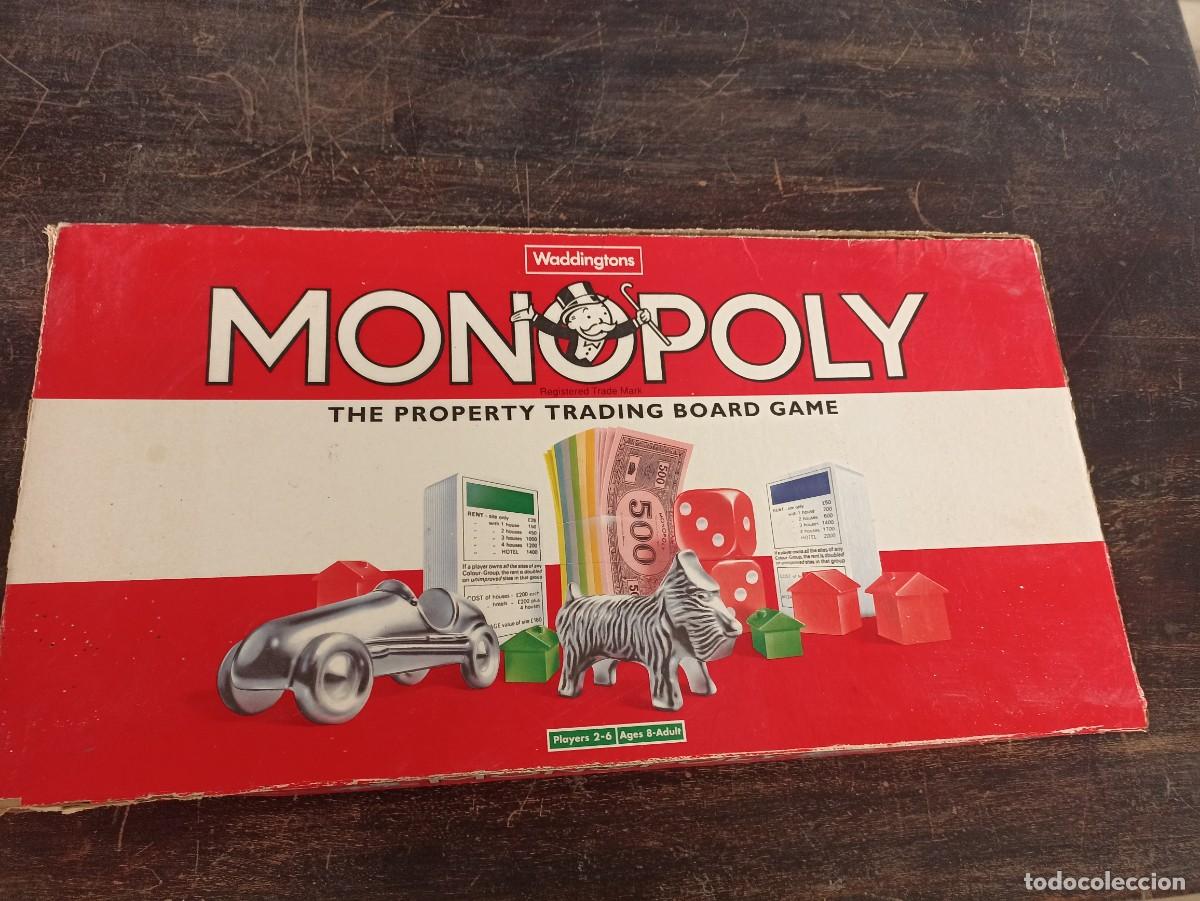 Juegos de mesa: Monopoly. Versi&oacute;n inglesa. 1996. Waddingtons - Foto 1
