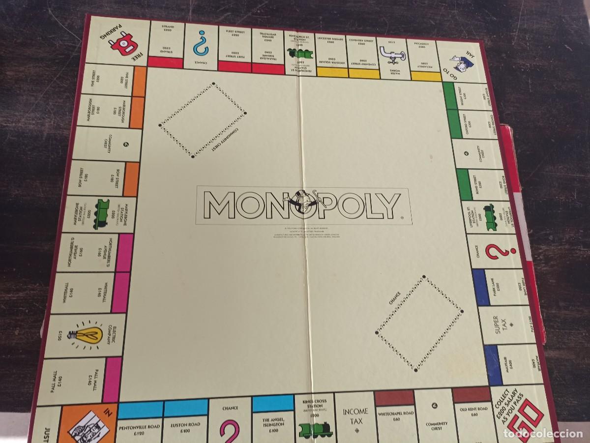 Juegos de mesa: Monopoly. Versi&oacute;n inglesa. 1996. Waddingtons - Foto 2