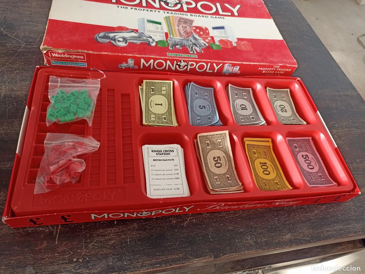 Juegos de mesa: Monopoly. Versi&oacute;n inglesa. 1996. Waddingtons - Foto 6