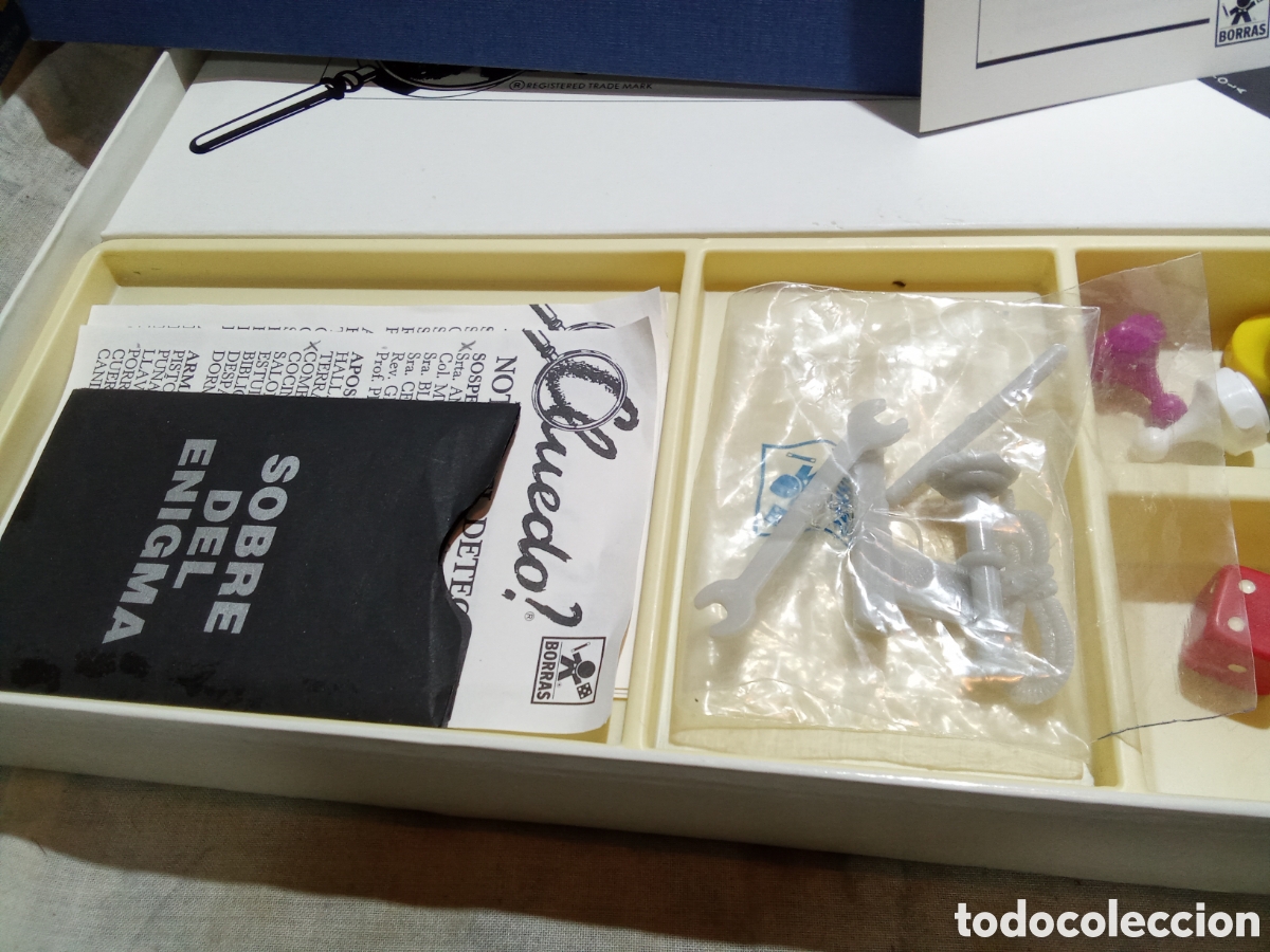 Juegos de mesa: CLUEDO DE BORR&Aacute;S EN CAJA - Foto 2